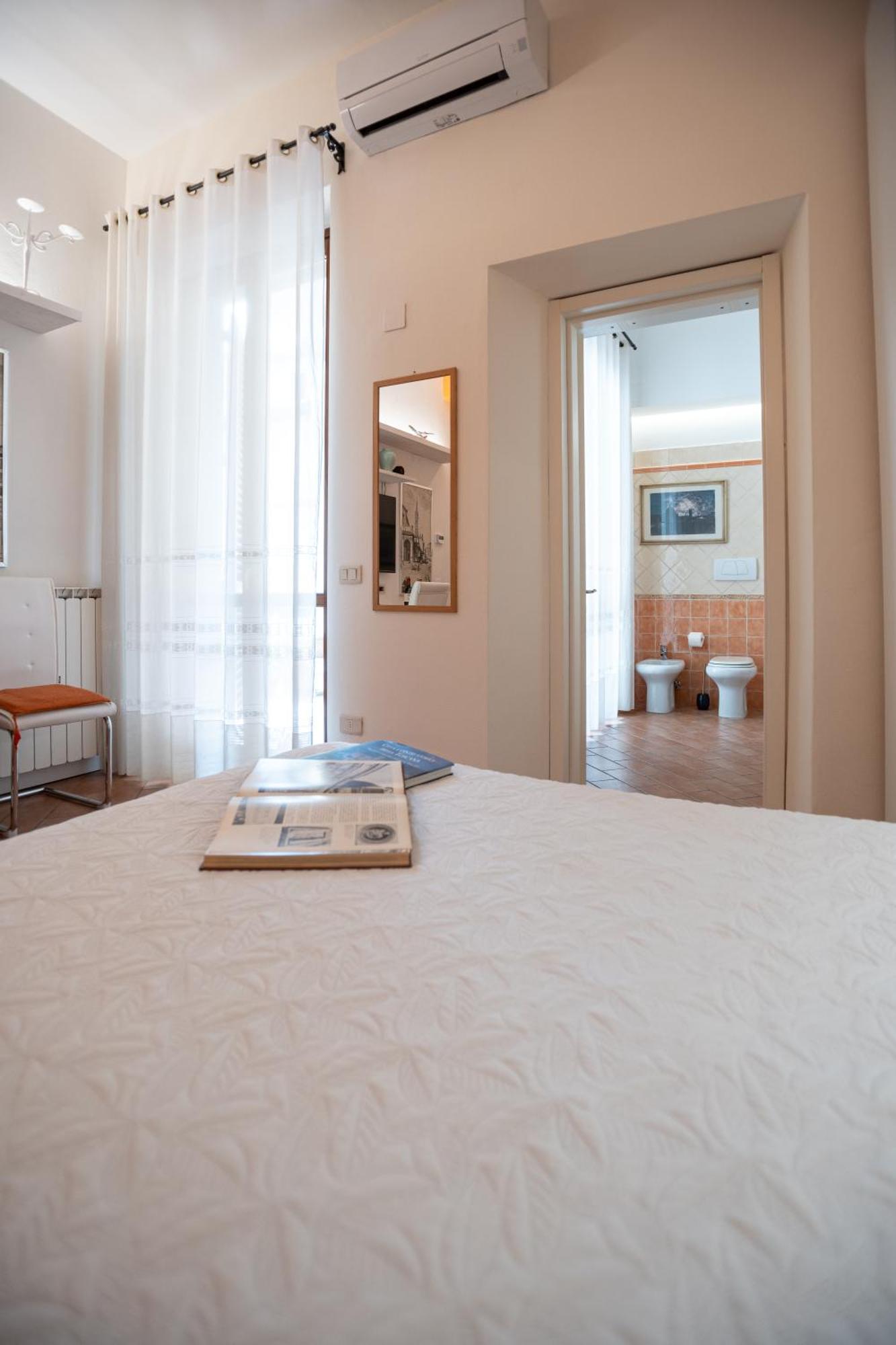 Indipendent Studio Apartment With Terrace - Parking Florenţa Exterior foto
